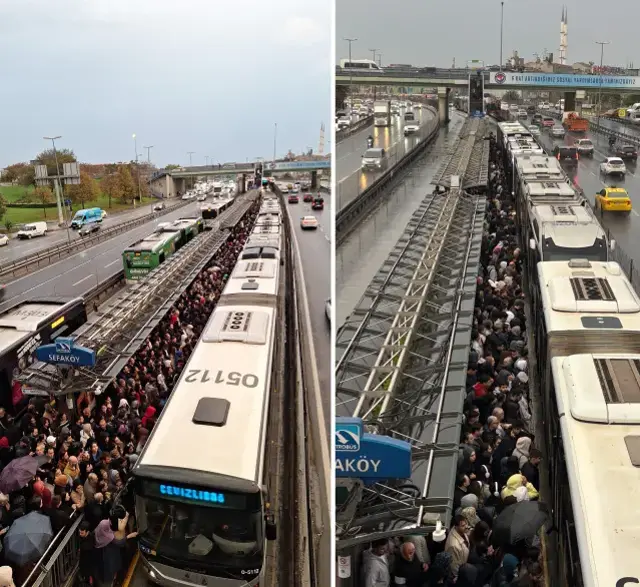 Istanbullular Sabah Kaosa Uyandi Metrobusler 19240685 3307 M