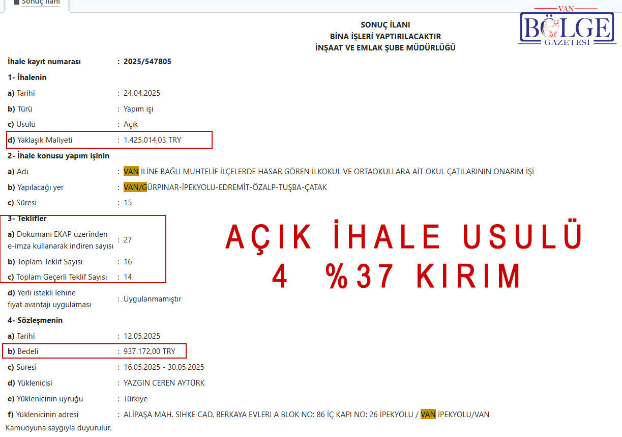 A Ç I K İ H A L E K I R I M 4