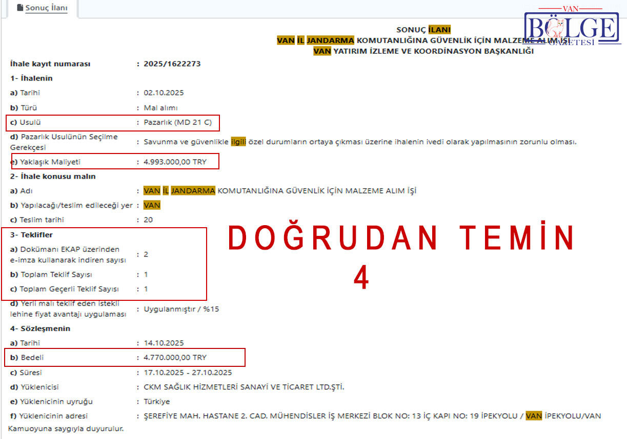 Doğrudan Temin 4