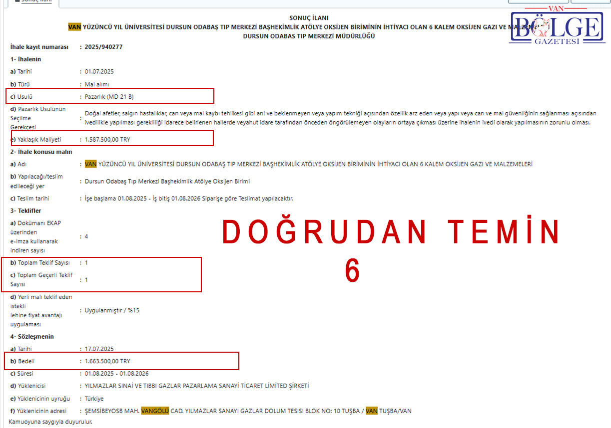 Doğrudan Temin 6