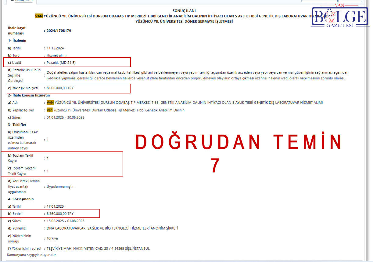 Doğrudan Temin7