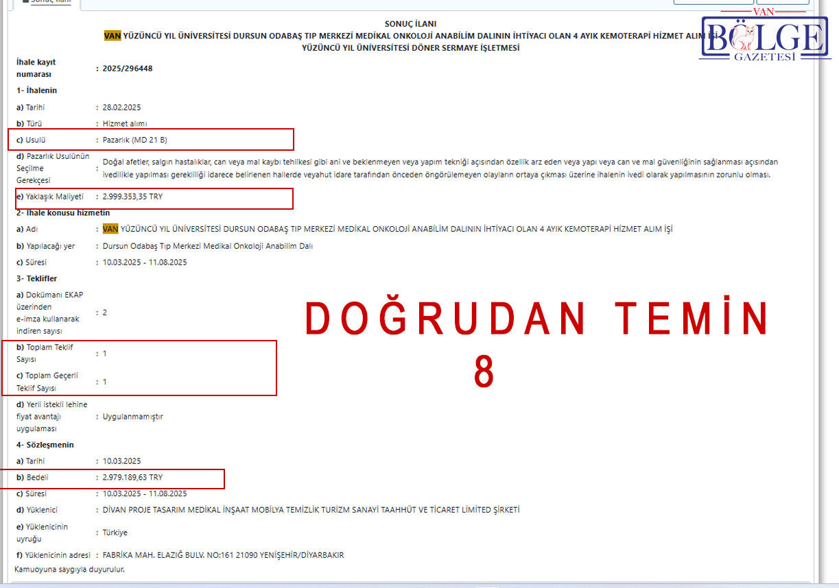 Doğrudan Temin8