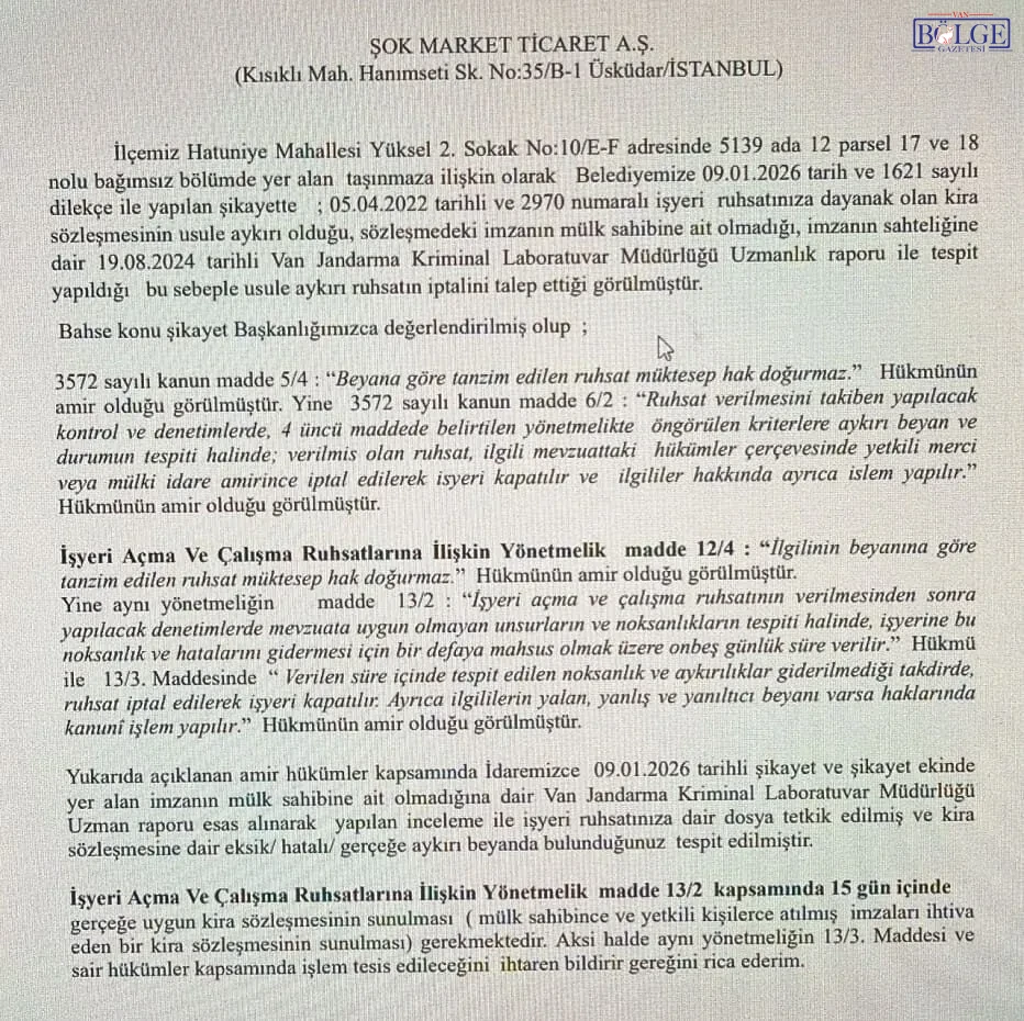 Vanda Sahte Imza Skandali Sok Market Muhurlendi 3.Jpeg