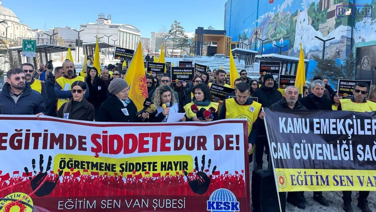 Van'da Bıçaklı Saldırıya Tepki: Öğretmenler Güvenlik İstiyor! - Görsel 2