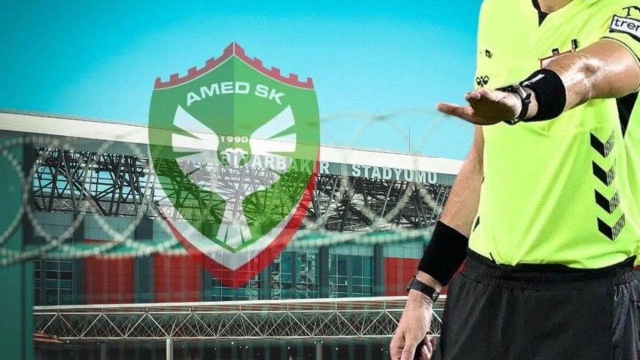 Amedspor-Başakşehir maçının hakemi belli oldu!