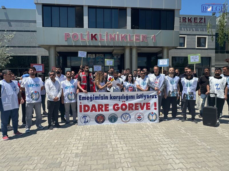 Van’da Sağlık Emekçileri Ayakta “Verilen Sözler Tutulmadı” 1