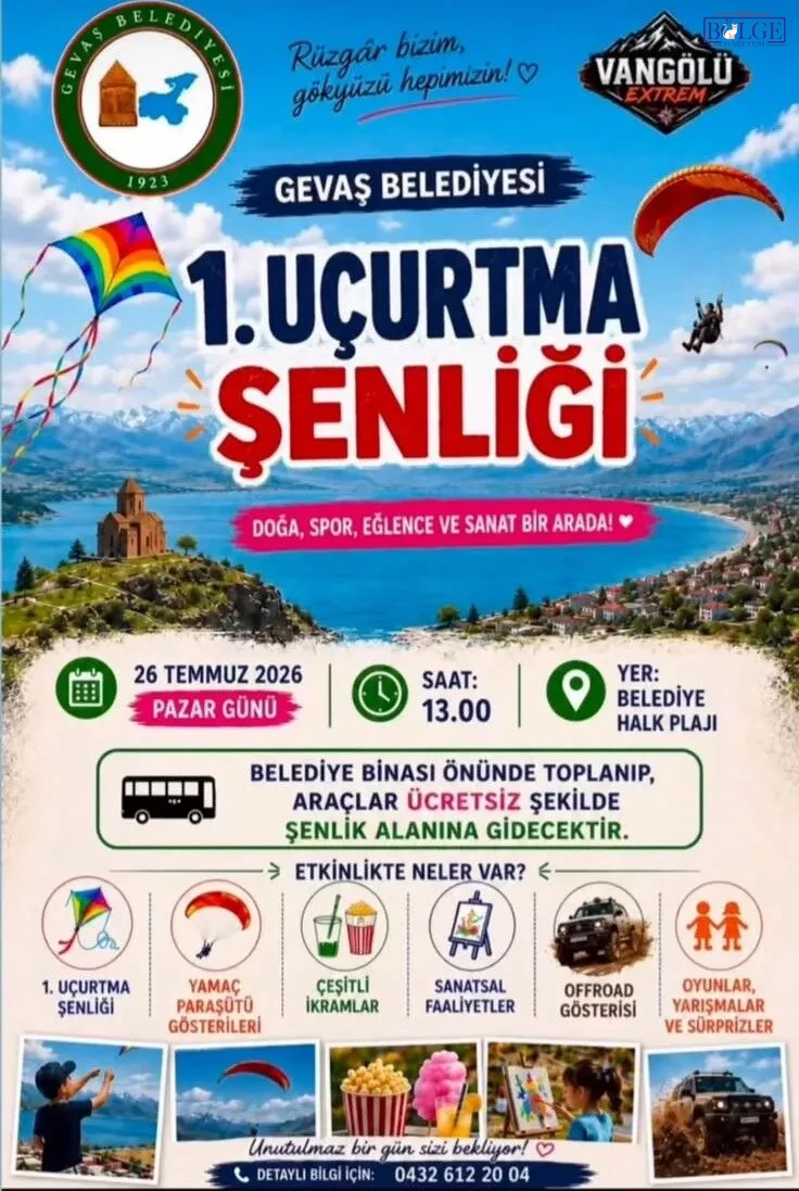 Vanda Hafta Sonu Renkli Etkinlik Gevasta Ilk Kez Ucurtma Senligi Duzenlenecek 1