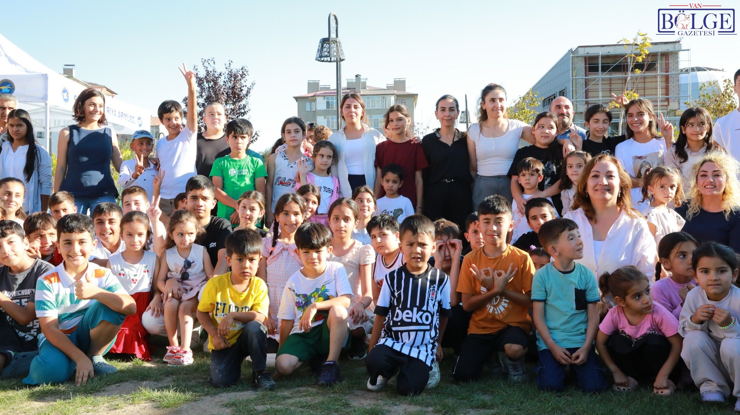 İpekyolu Belediyesi Mülteci Çocuklarla Barış Parkı’nda Buluştu