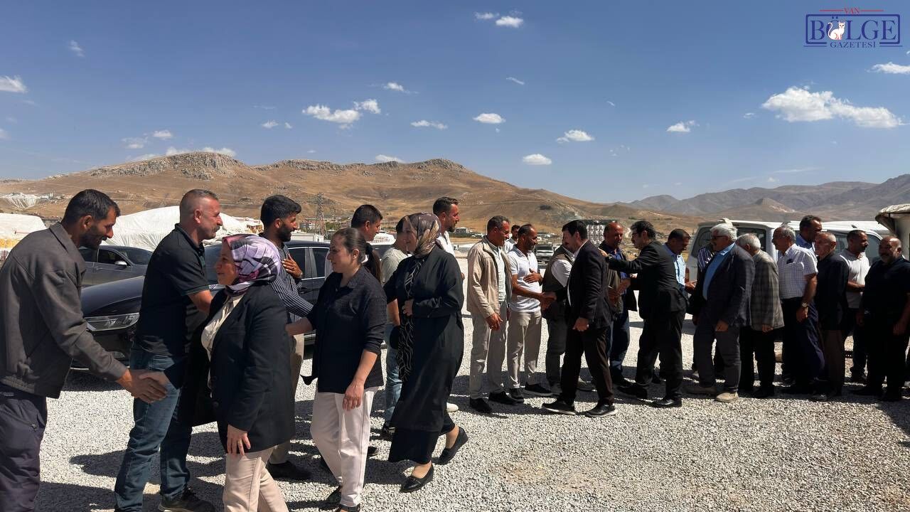 Tuşba Esnaf Ziyareti Belediye Başkanları