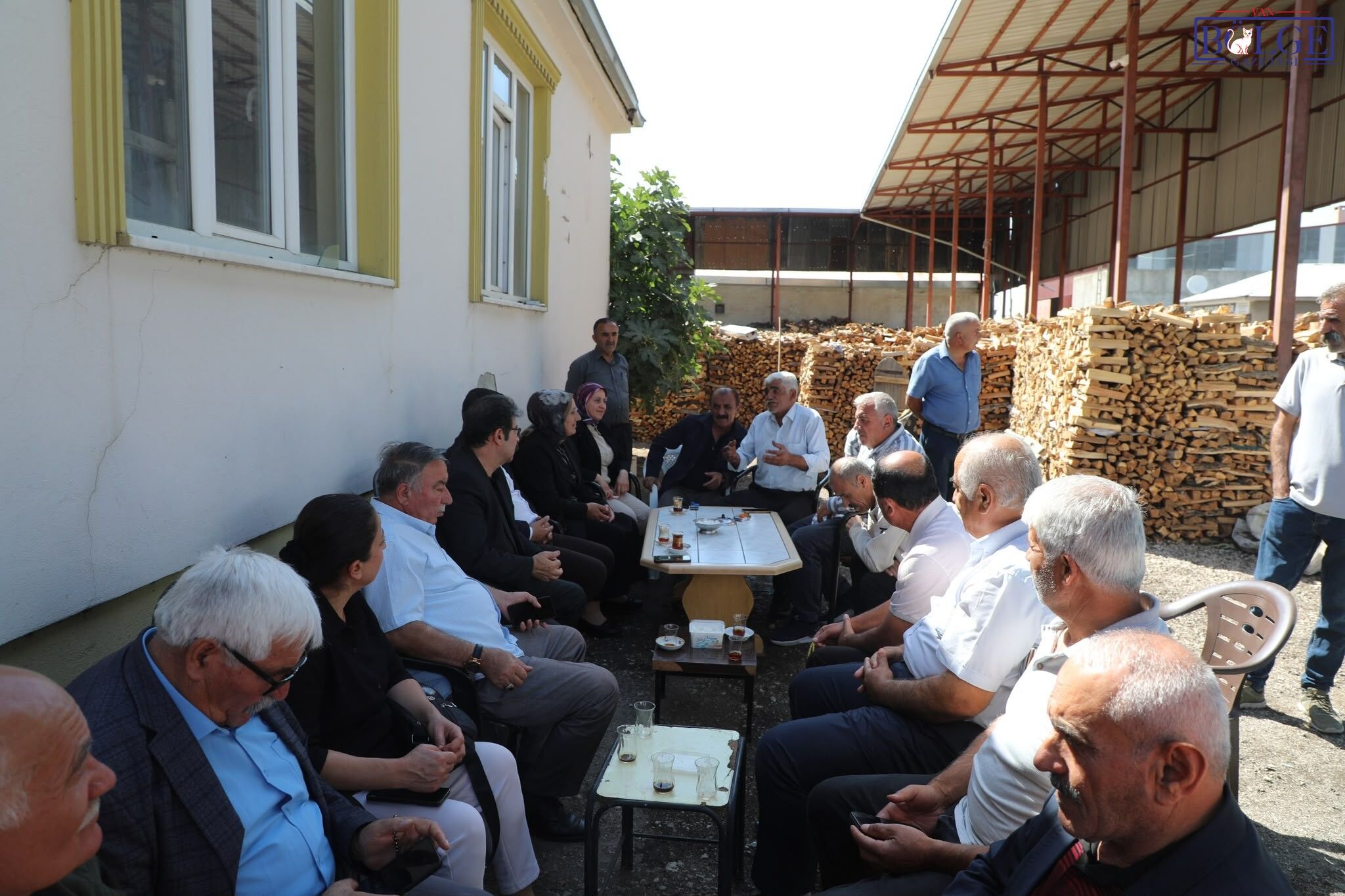 Tuşba Esnaf Ziyareti Belediye Başkanları2
