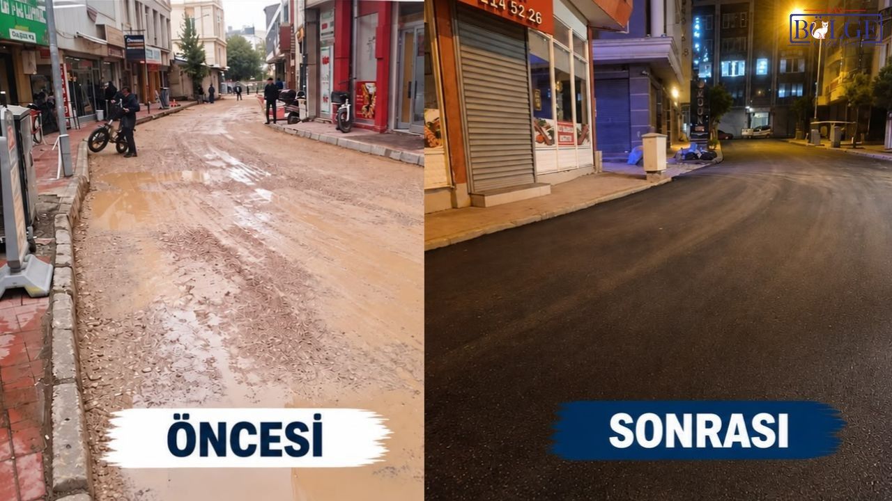 Van’da Zerbank Sokak’ın önceki ve sonraki hali paylaşıldı