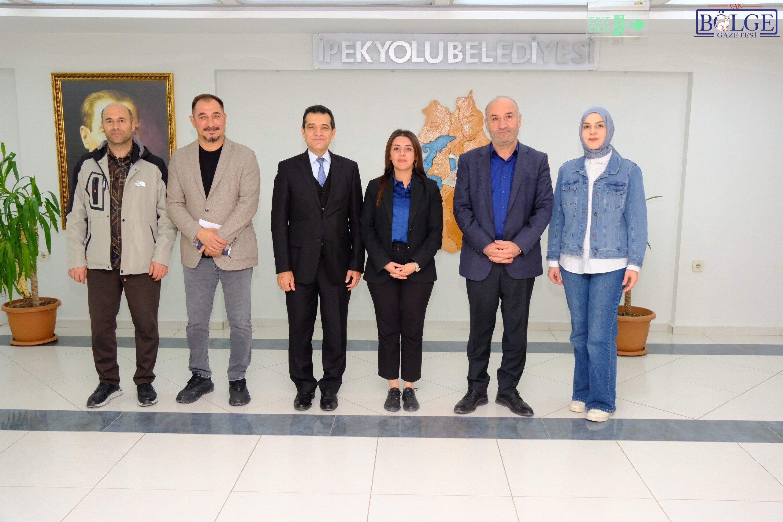 Basın İlan Kurumu’ndan İpekyolu Belediyesine ziyaret