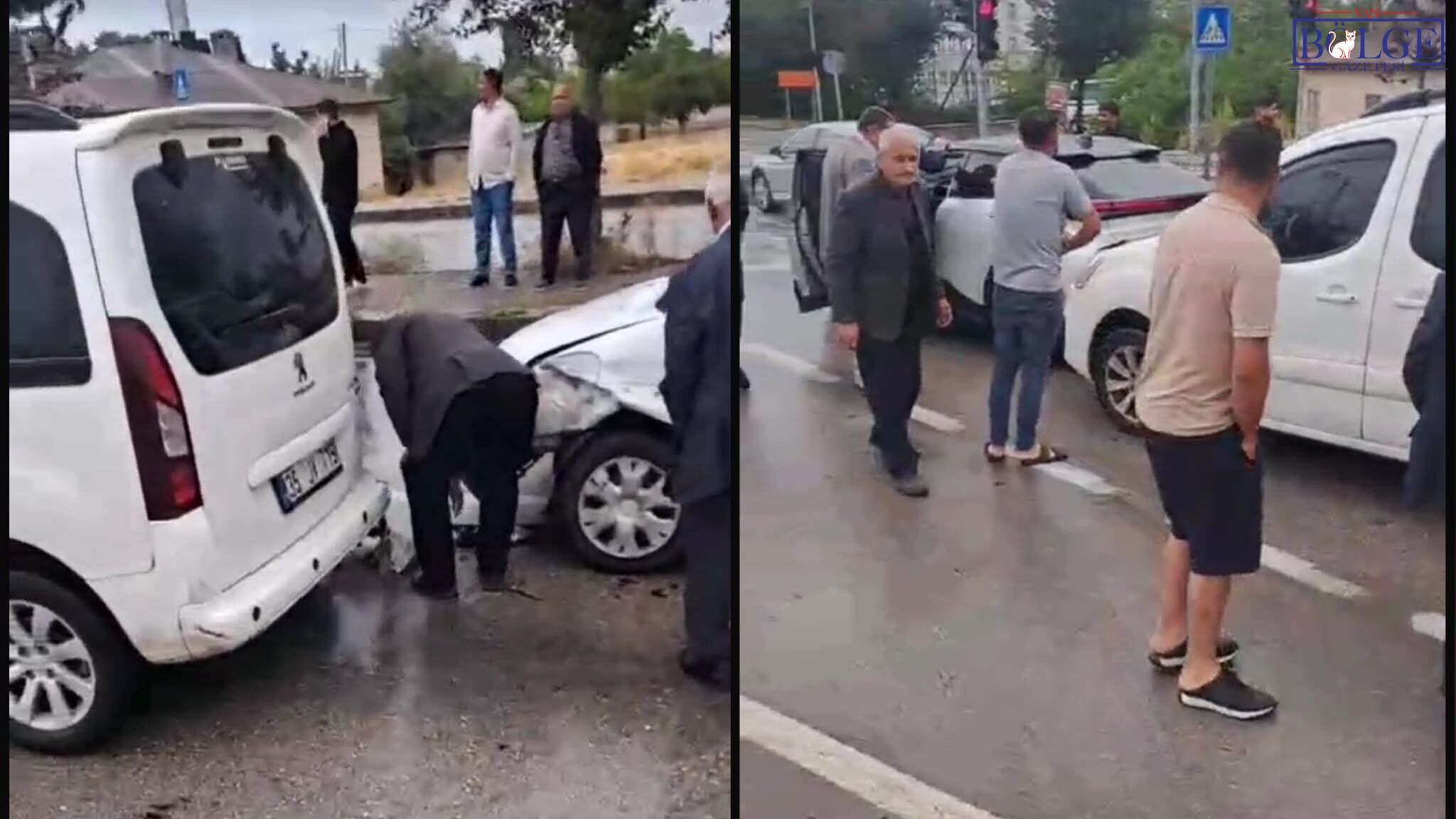 Van’da zincirleme kaza! 3 araç birbirine girdi