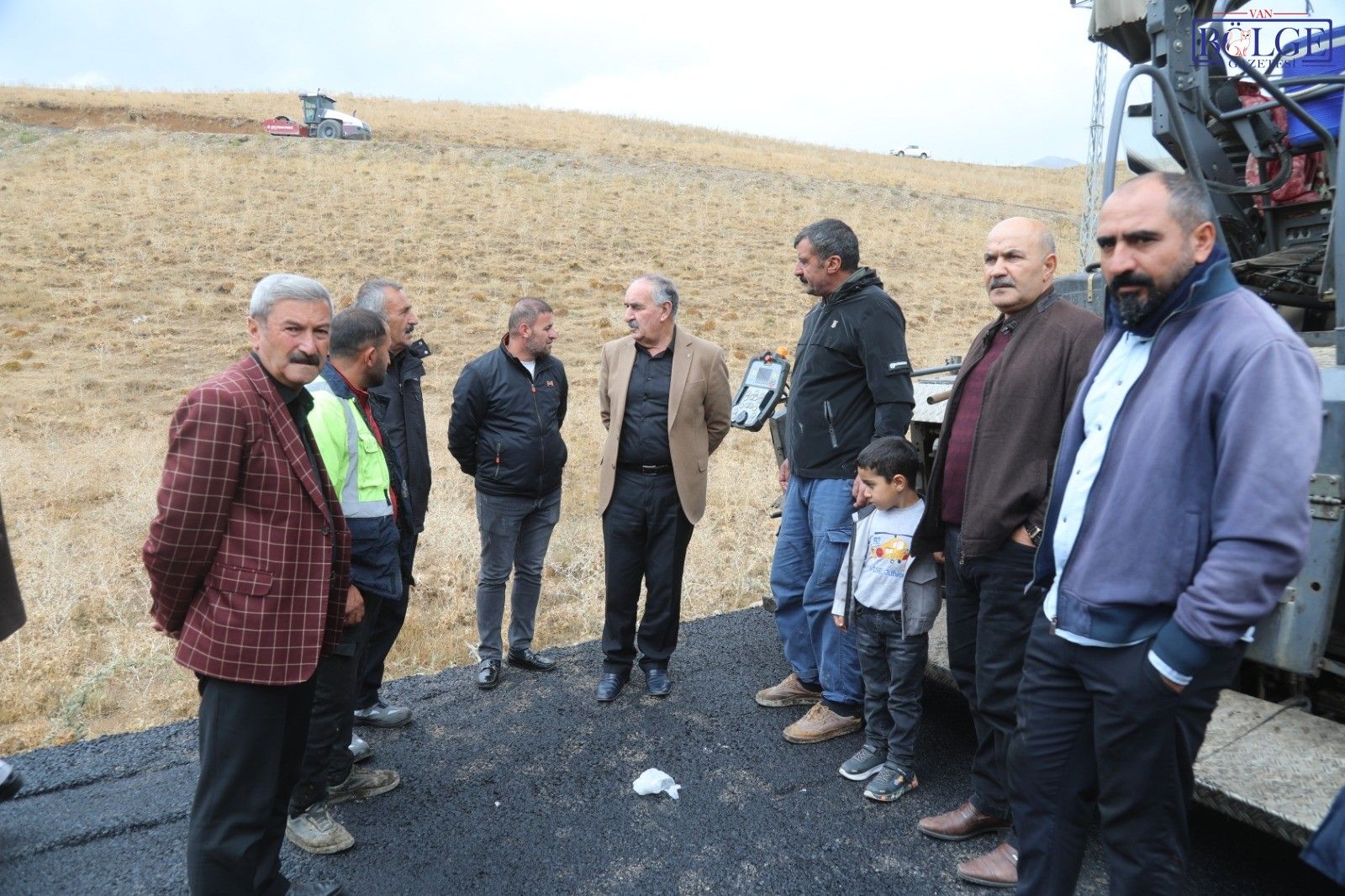 Van Başkale’de 10 Kilometrelik Asfalt Çalışması1