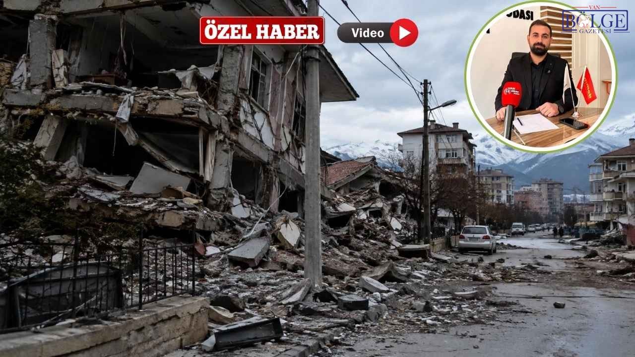 Van için deprem uyarısı: “Kendi tabutlarımızı inşa etmeyelim”