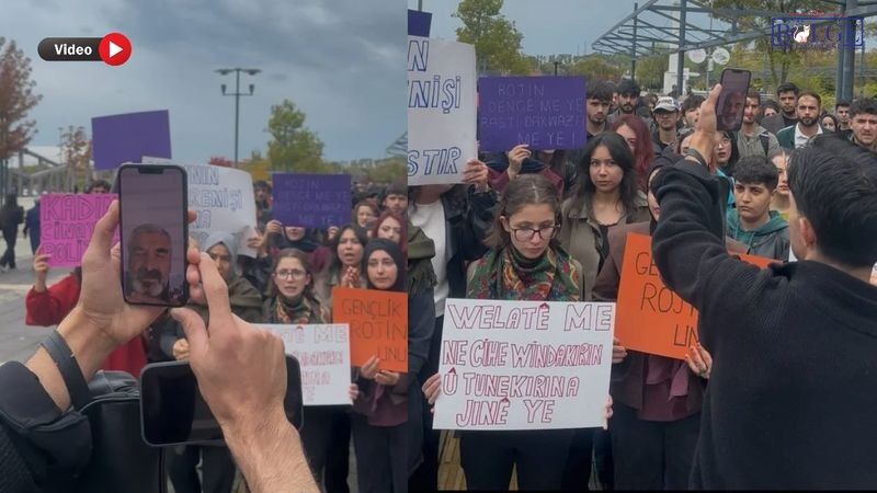 Van’da Rojin için düzenlenen yürüyüşe Nizamettin Kabaiş telefonla katıldı
