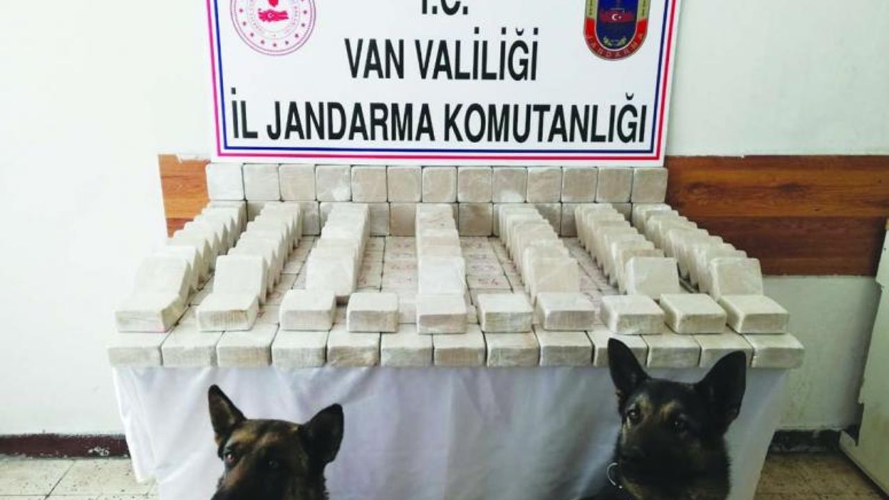 Jandarma, Özalp'ta 101 kilo eroin ele geçirdi