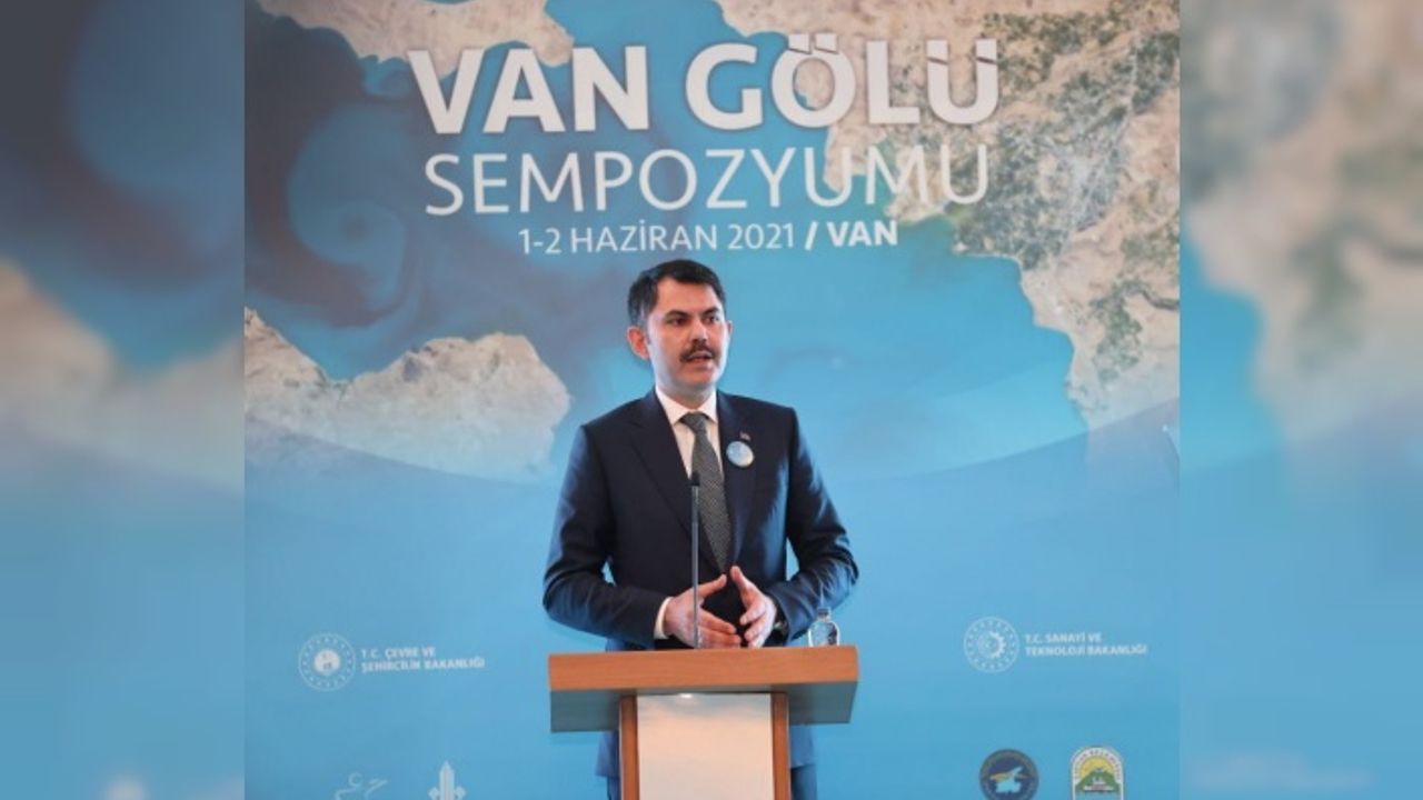 Bakan Kurum: Van Gölü, yeşil yatırımların başında geliyor