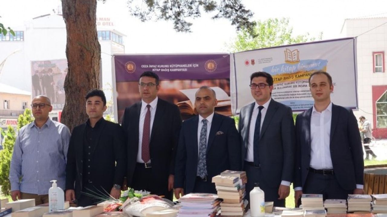 Erciş’te hükümlü ve tutuklular için kitap bağış kampanyası...