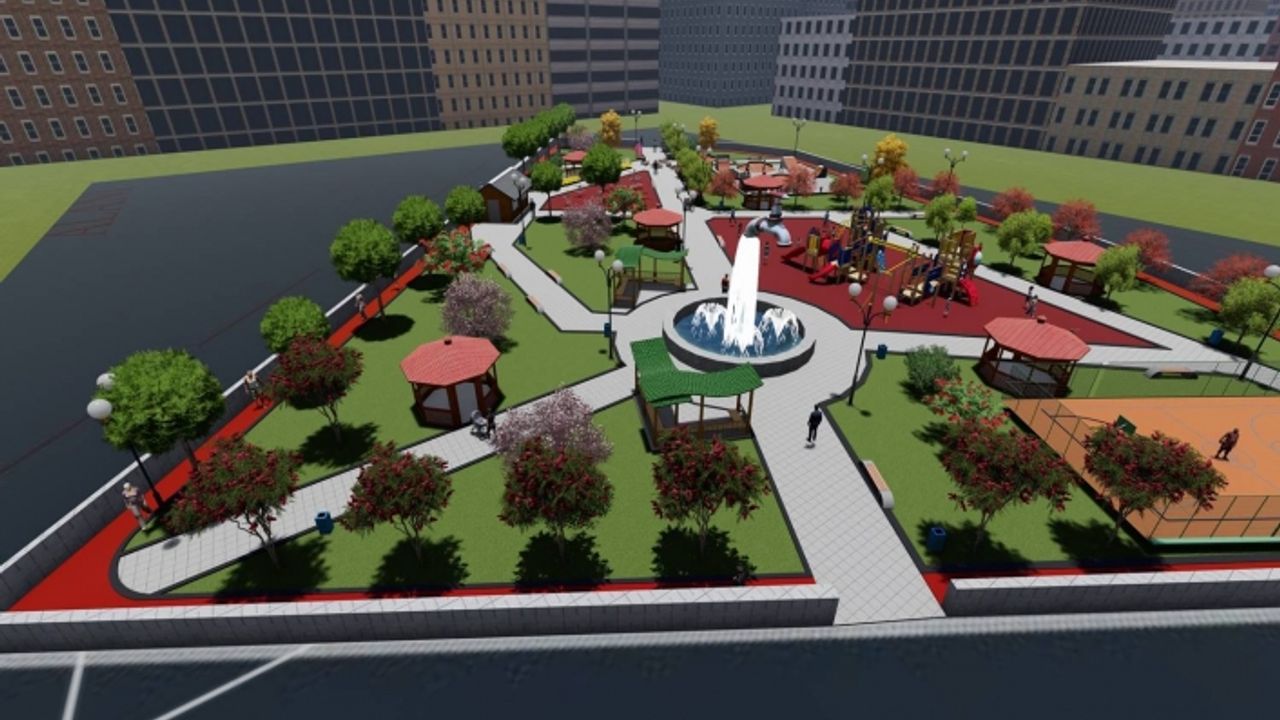 İpekyolu Belediyesi'nden ilçeye 15 yeni park