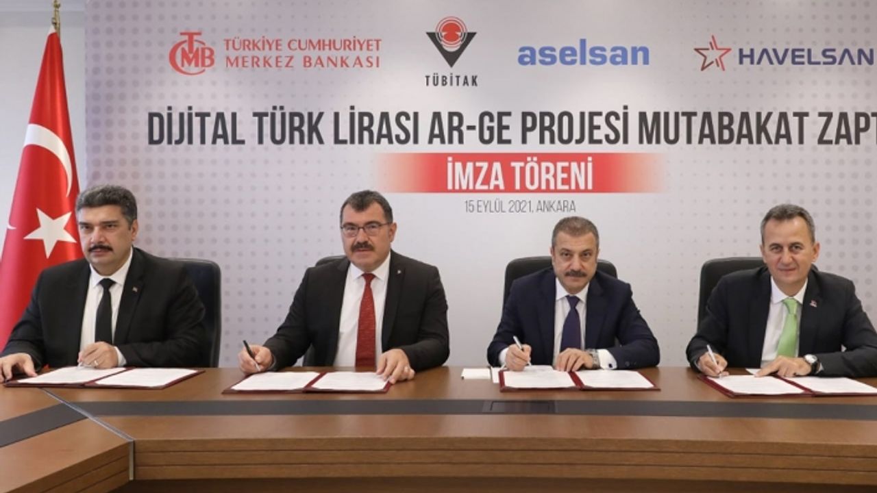 Merkez Bankası'ndan Dijital Türk Lirası adımı
