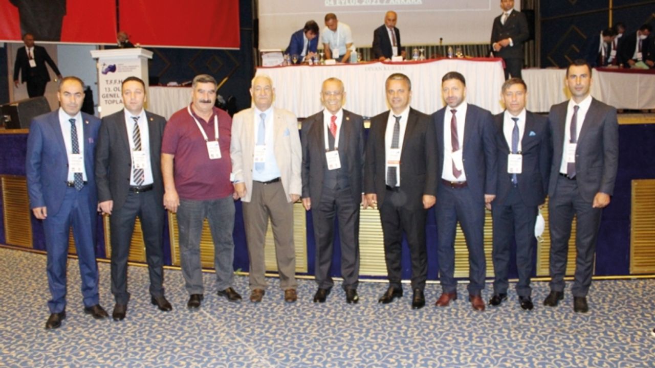 Vanlı hakem ve gözlemciler, Ankara'daki kongreye katıldı
