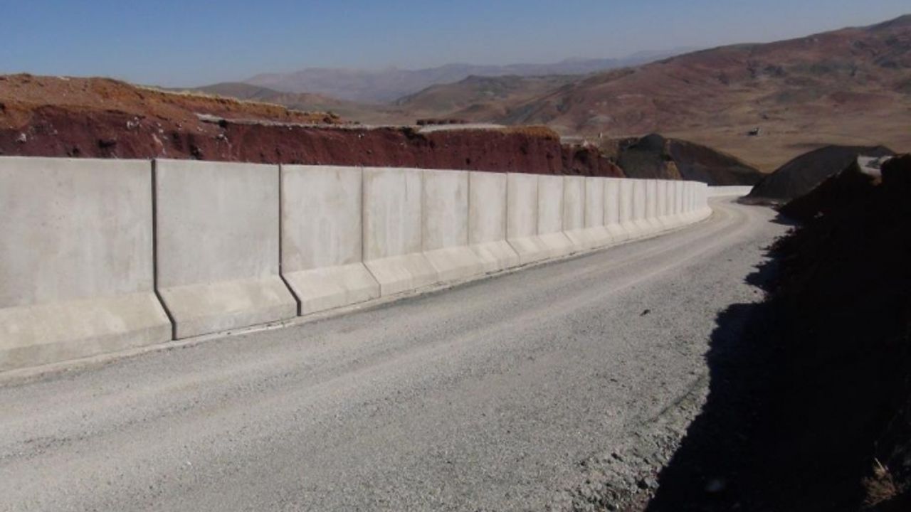 İran sınırındaki duvarın büyük bölümü tamamlandı