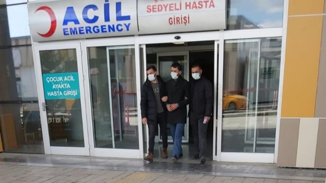 Aranan şahıs hastane randevusuna giderken yakalandı