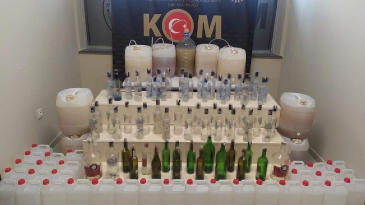 Van’da yılbaşı öncesi sahte içki operasyonu