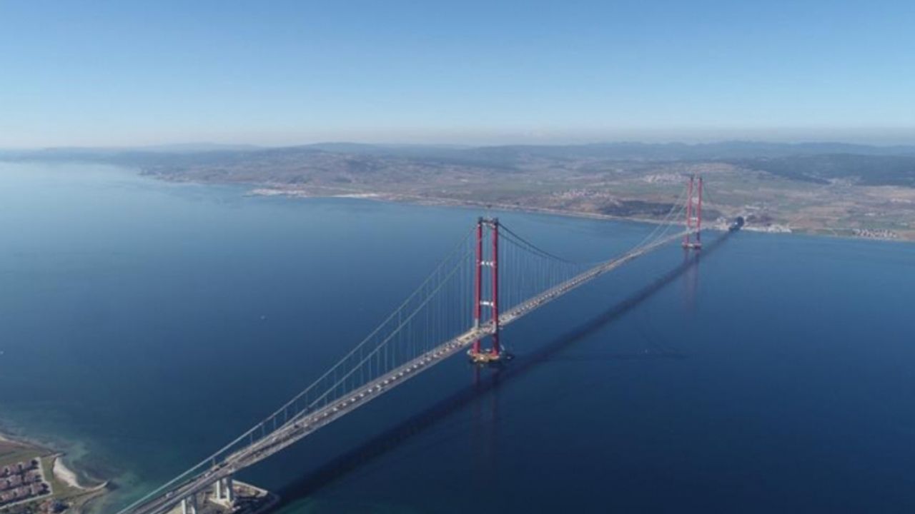 1915 Çanakkale köprüsü açıldı!