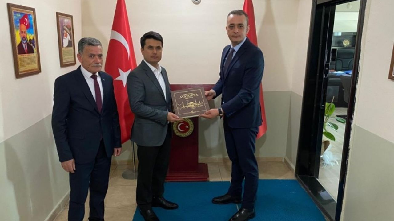 BİK Müdürü Uluçamlıbel’den Kaymakam Cankaloğlu’na ziyaret