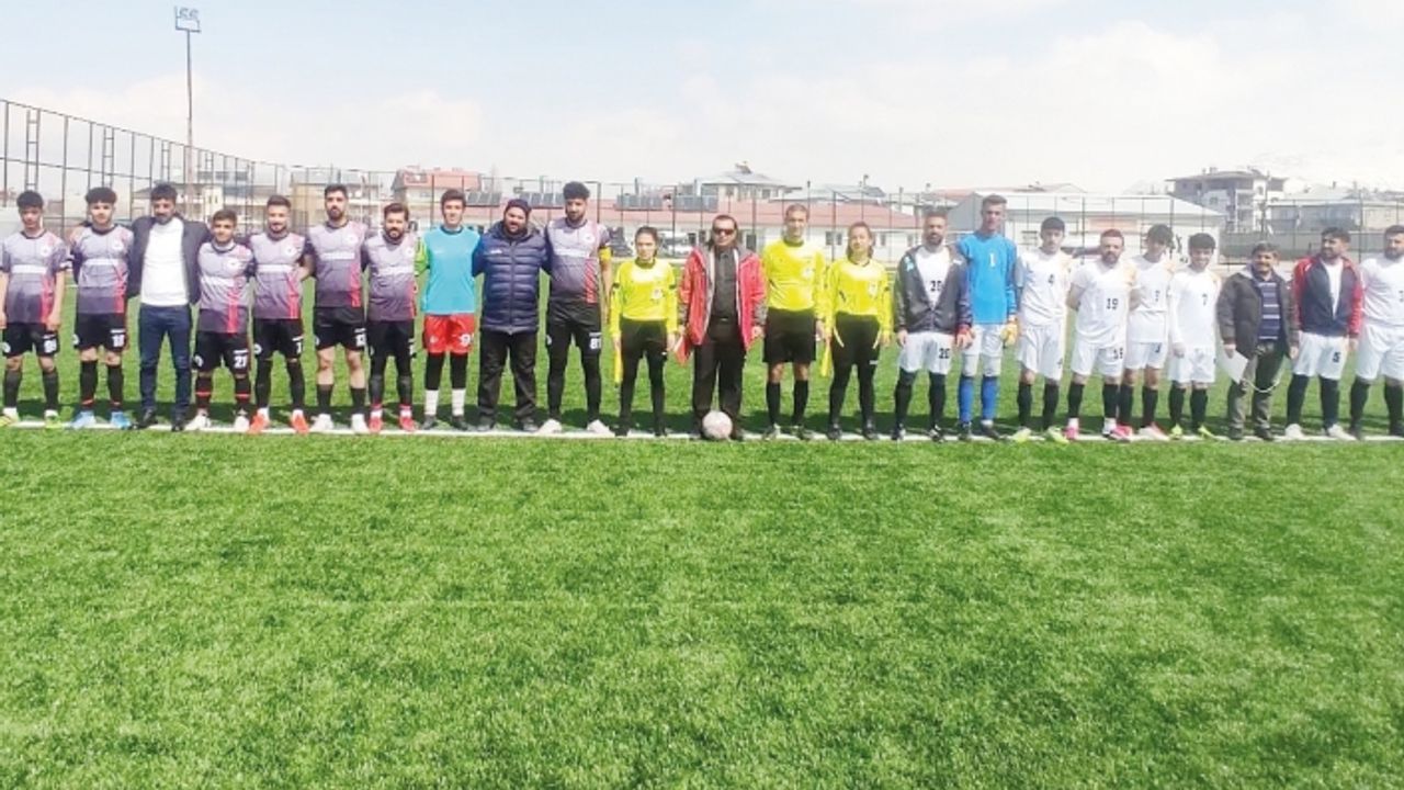 Van'da amatör maçlar devam ediyor