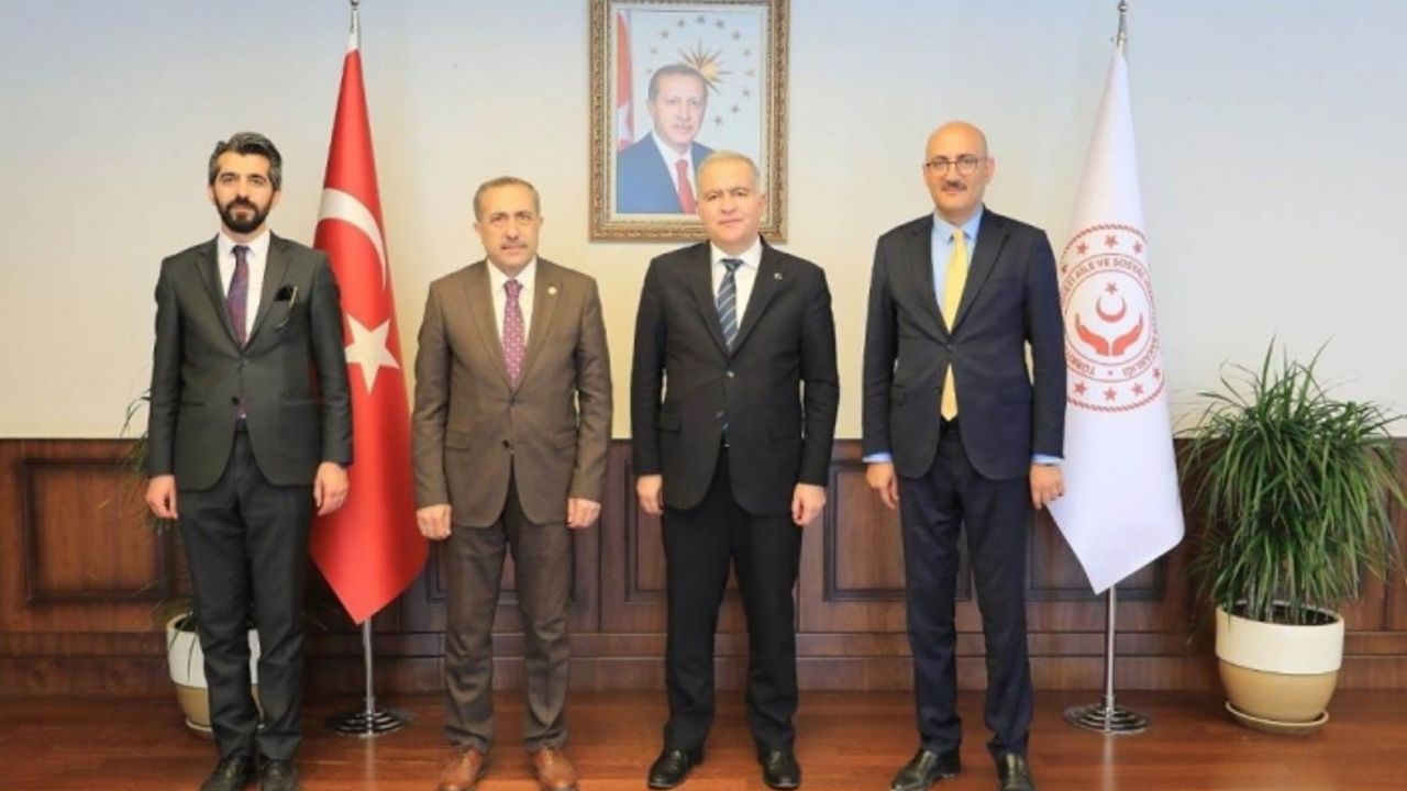 Milletvekili Arvas ve beraberindekilerin Ankara temasları…