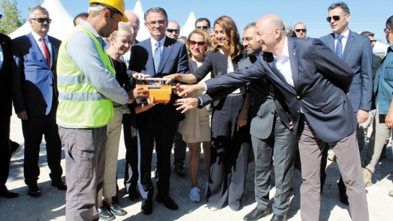 TEGV Van Eğitim Parkı'nın temeli törenle atıldı