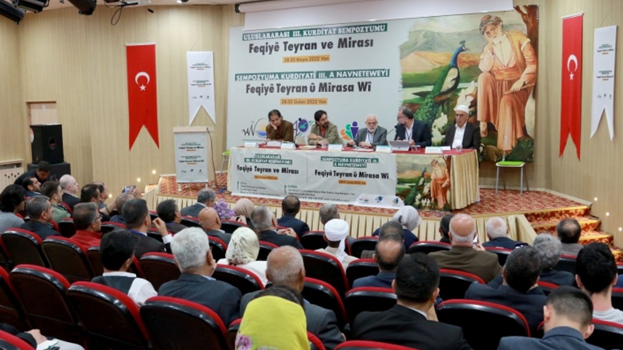 Van'da Feqiye Teyran ve Mirası sempozyumu…