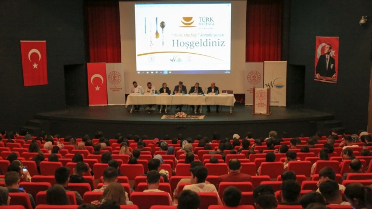 Van'da Türk Mutfağı Haftası paneli