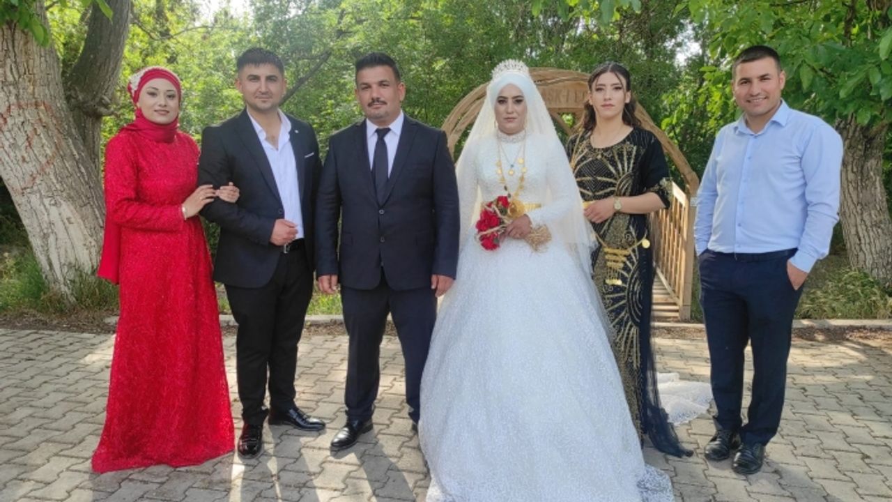 Ergin ve Çolak ailelerinin mutlu günü