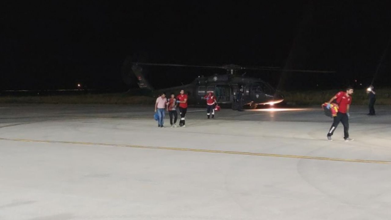 Polis helikopteri 15 yaşındaki çocuk için havalandı