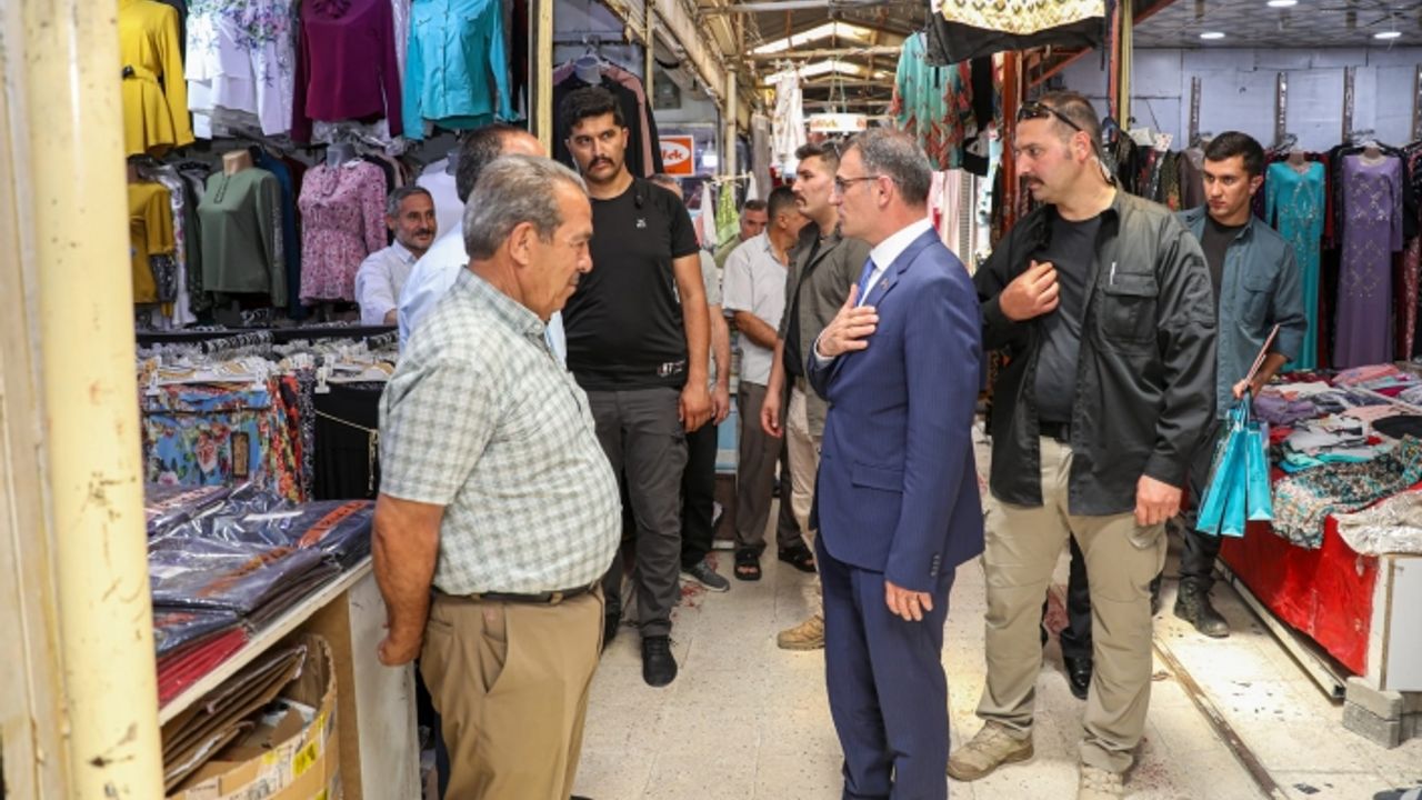Vali Balcı’dan Rus Pazarı esnafına ziyaret