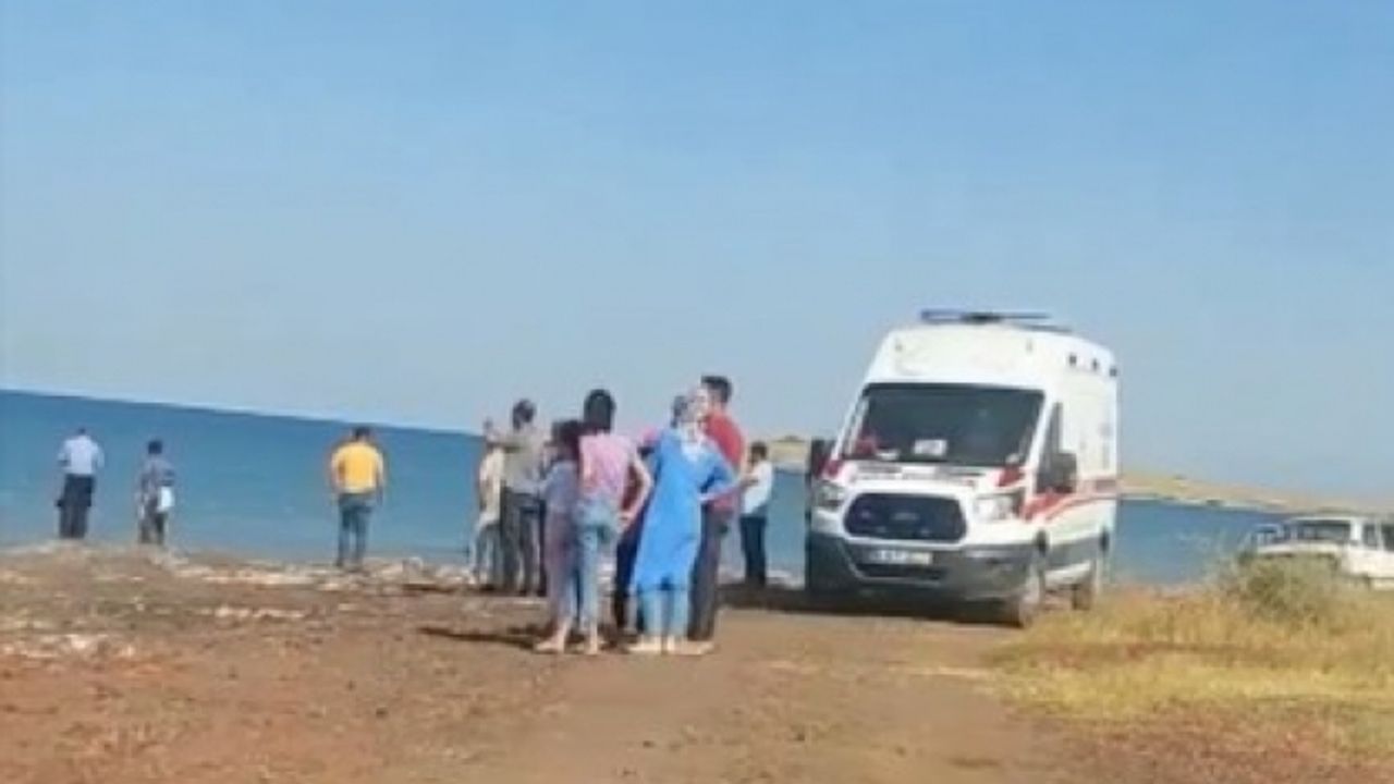 Van Gölü'nde sürüklenen çocuğu jandarma kurtardı
