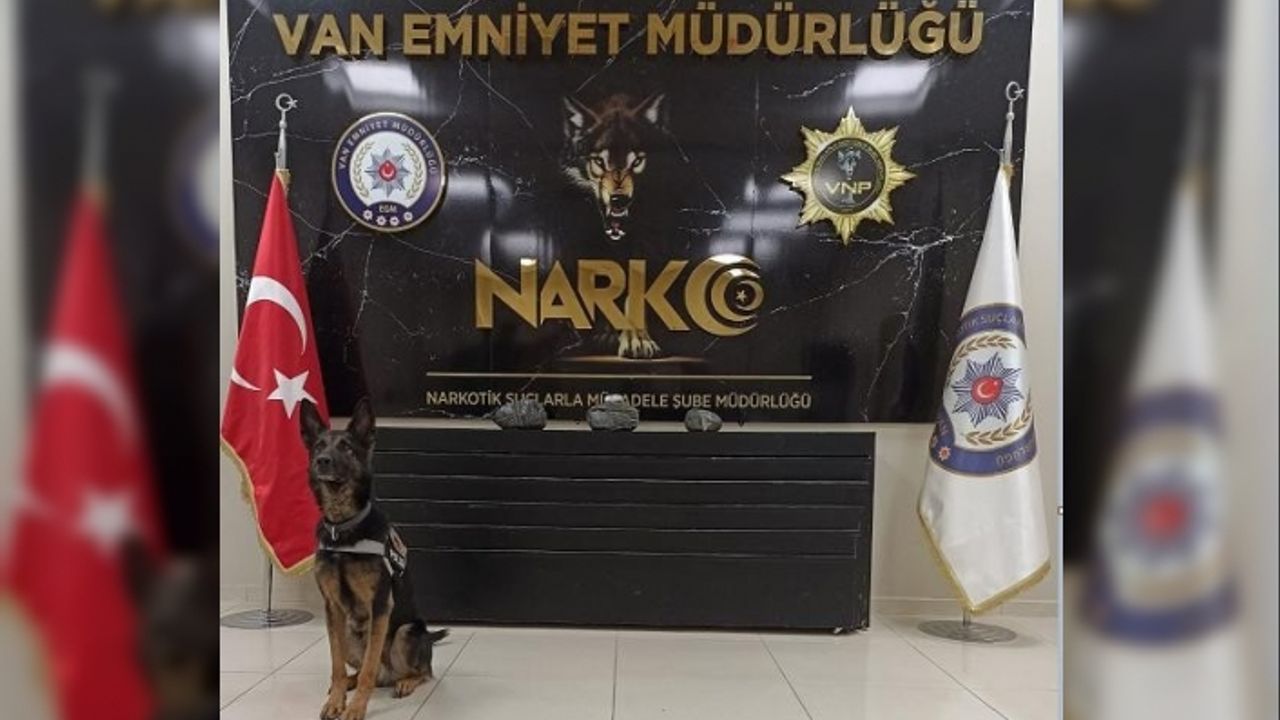 Van’da 6 kilo 614 gram metamfetamin ele geçirildi