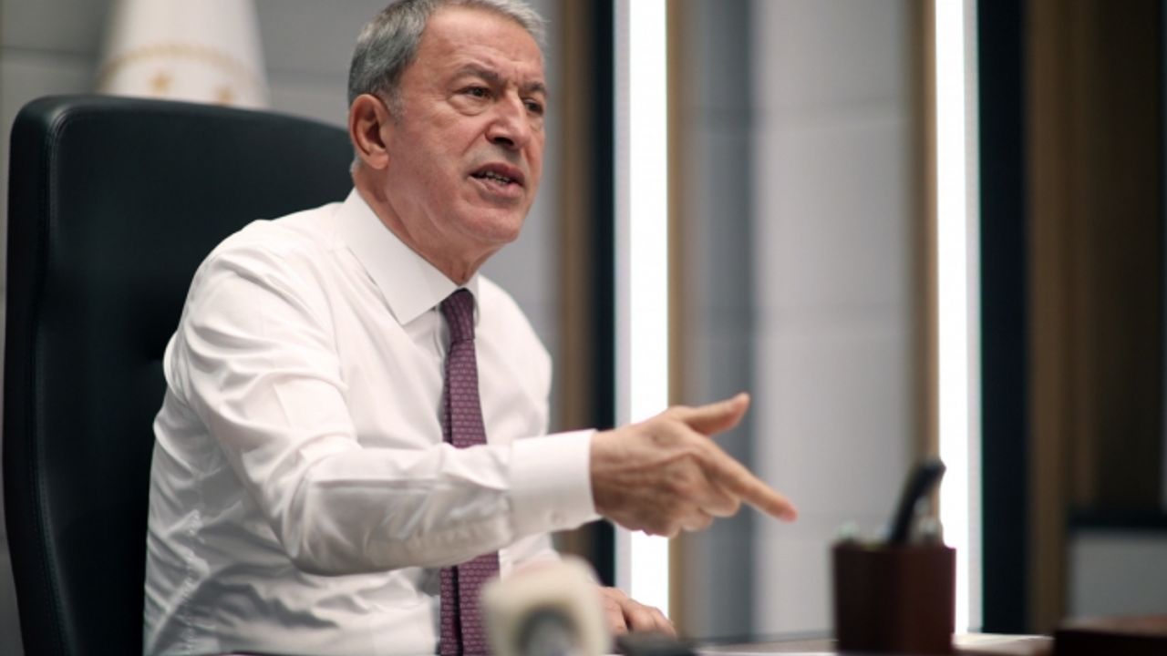 Bakan Akar: 'Devlete, millete ve TSK'ya dil uzatanları bizim kabul etmemiz mümkün değildir'
