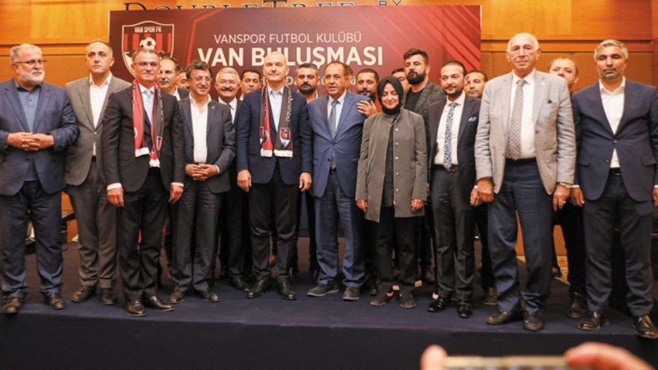 Bakan Soylu: Vanspor'un emrine amadeyiz