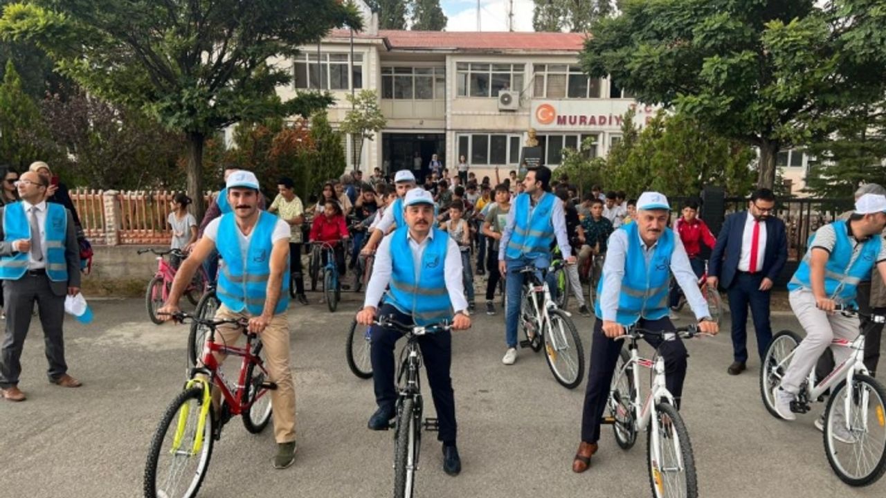 Muradiye'de Avrupa Hareketlilik Haftası etkinliği