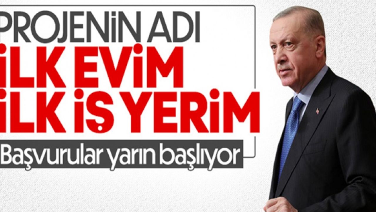 Sosyal konut projesine başvurular yarın başlıyor
