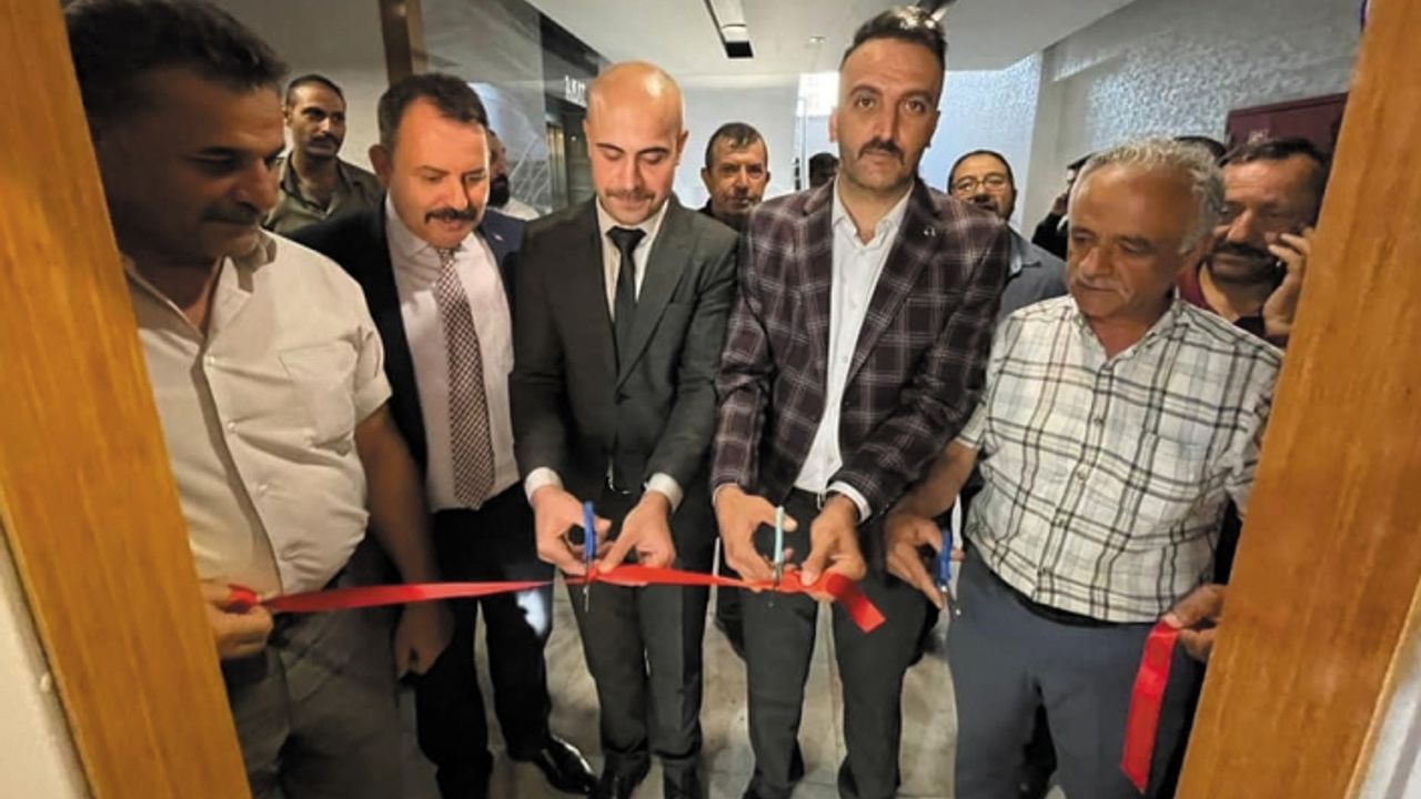 Türk Büro-Sen Van Şube Başkanlığı hizmet ofisi açıldı