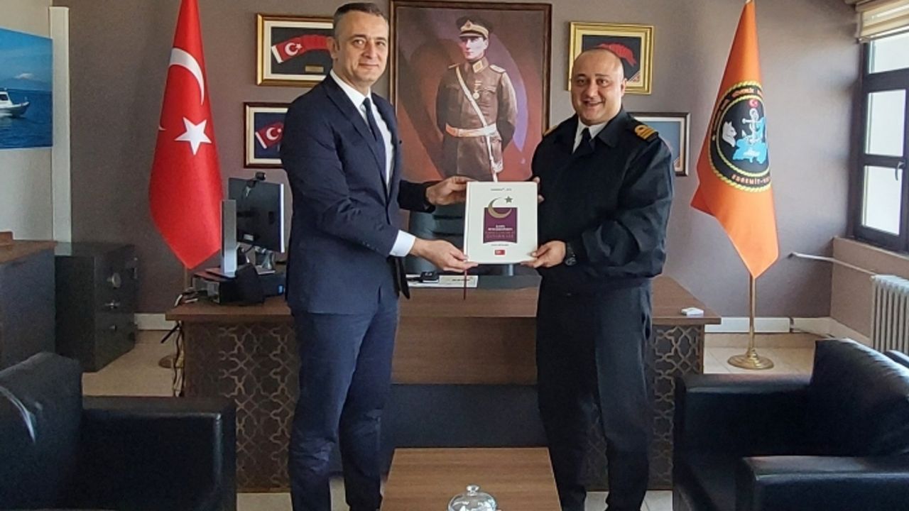 BİK Müdürü Uluçamlıbel’den Binbaşı Aslan’a ziyaret
