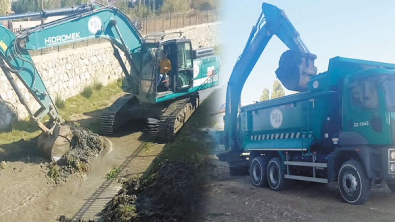 Van'daki derelerde temizlik çalışması sürüyor