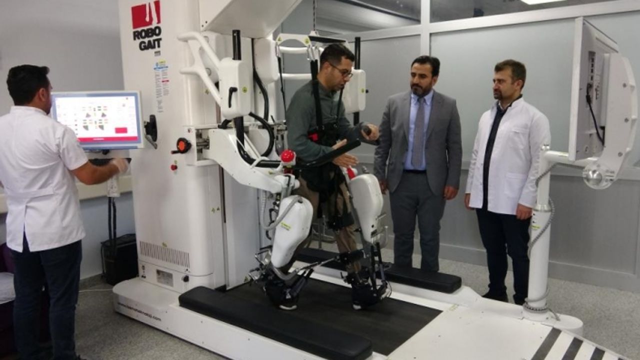 Van’da ‘yürüme robotu’ hastaların umudu oldu