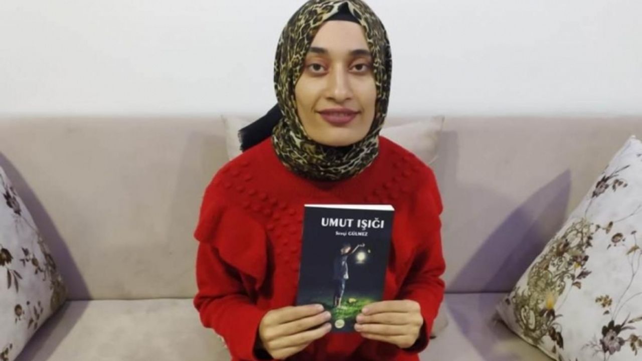 Yürüme engelli kızın ‘Umut Işığı’ kitabı çıktı